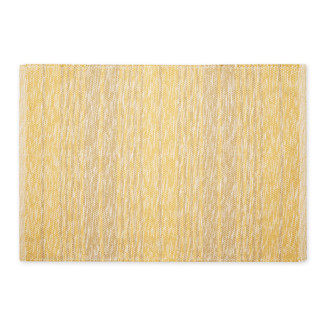 DII® Variegated Stripe Handwoven Recycled Yarn Rug, 2ft. x 3ft.
